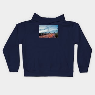 Sunset on Madrid Kids Hoodie